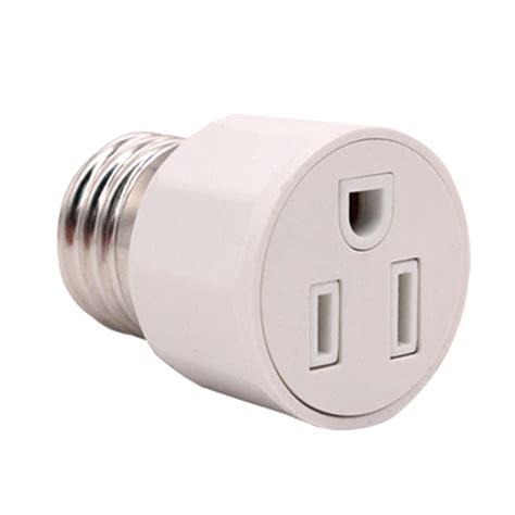 light socket plug adapter 3 prong|light bulb 3 prong outlet.